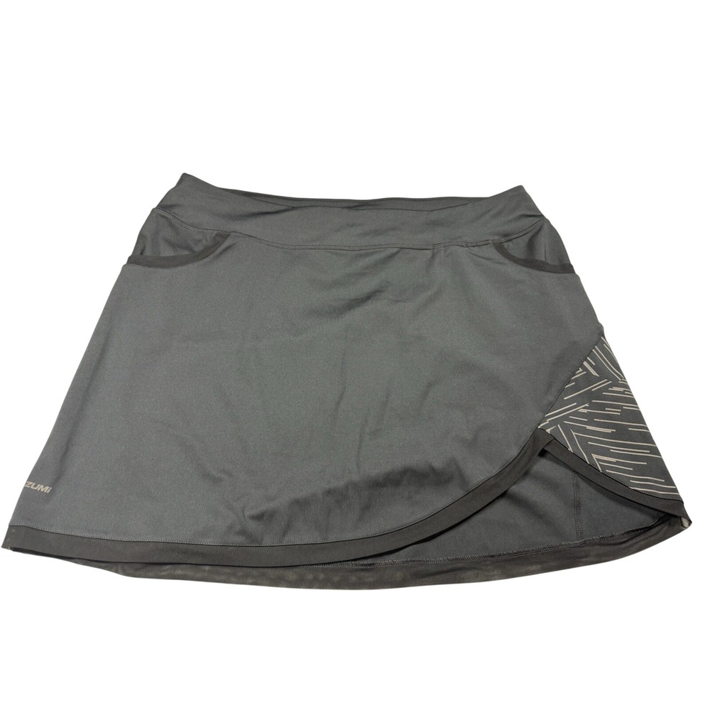 Pearl Izumi Skirt Women XXL Black Skirt Pull On Pockets Cycling Swim Tennis Boho